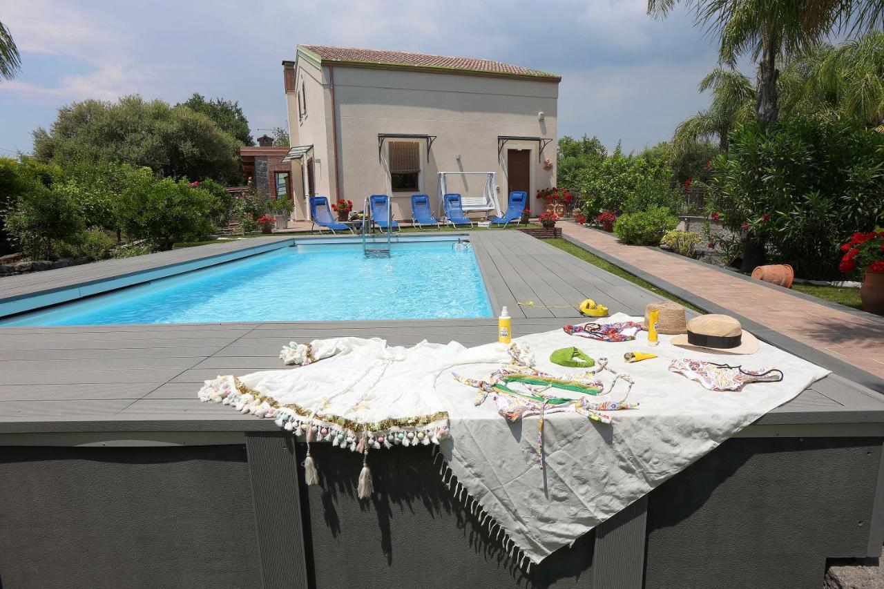 Villa Casa Delle Foglie San Giovanni La Punta Exterior foto